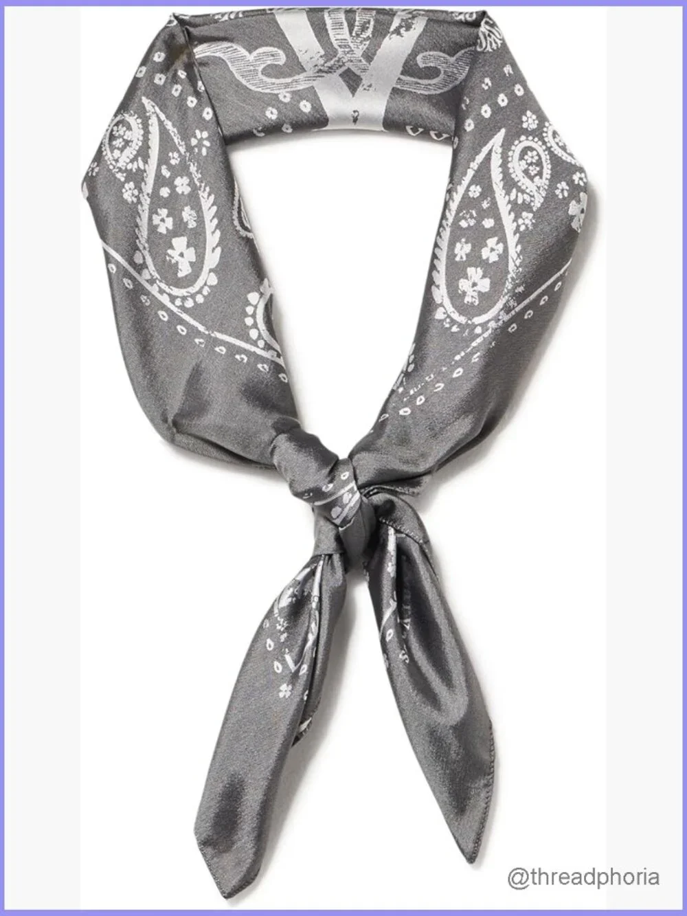 Italian Bandana Silk Blend Scarf Accessory